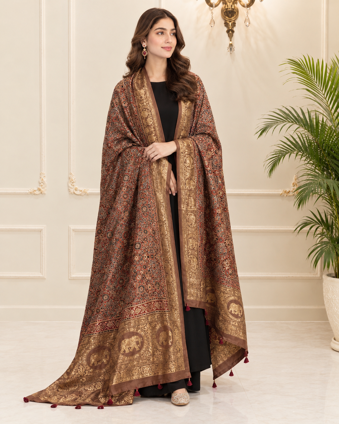 Silk Banarasi Dupatta