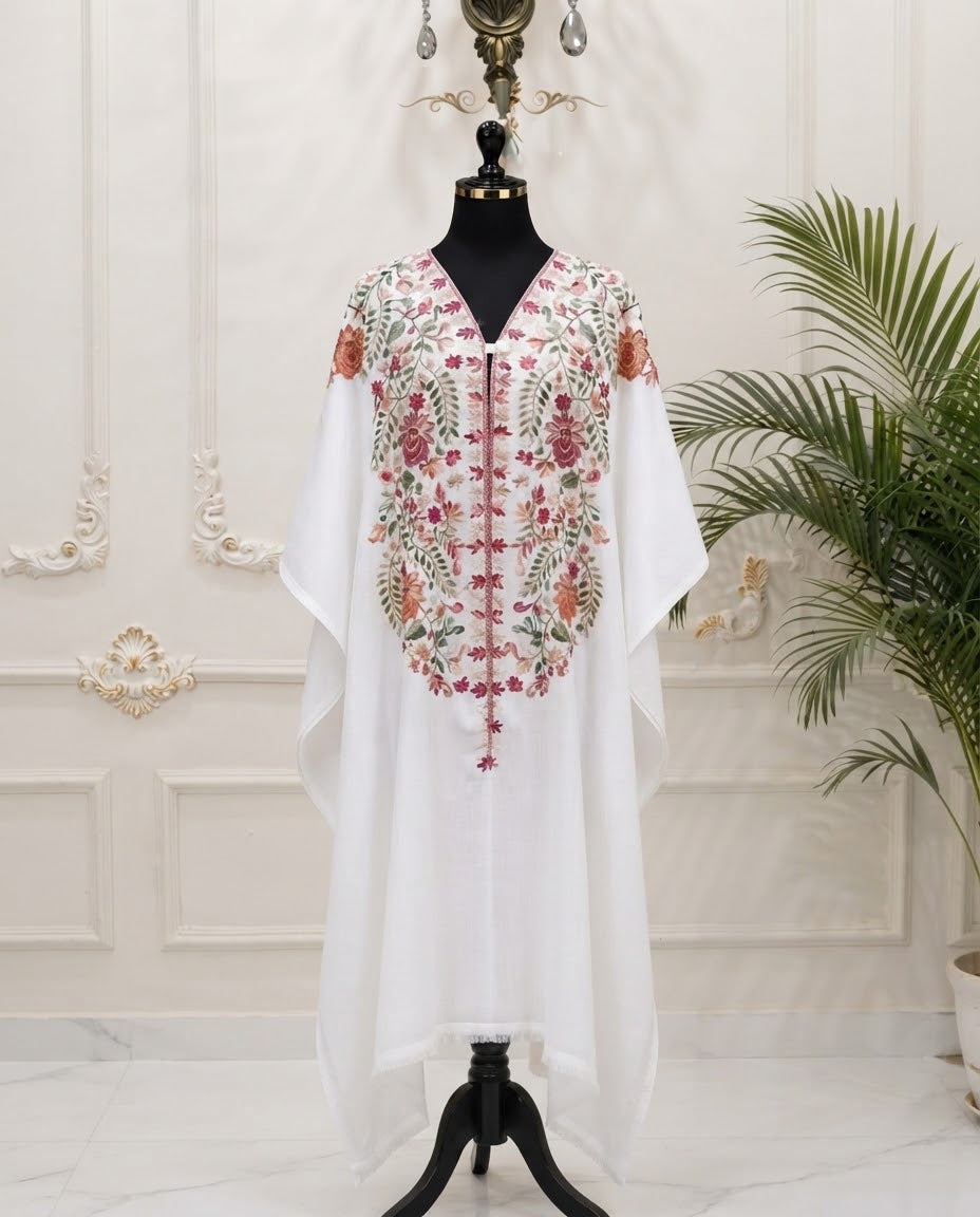 Pashmina Kashmiri Cape Shawl BFO-AZM