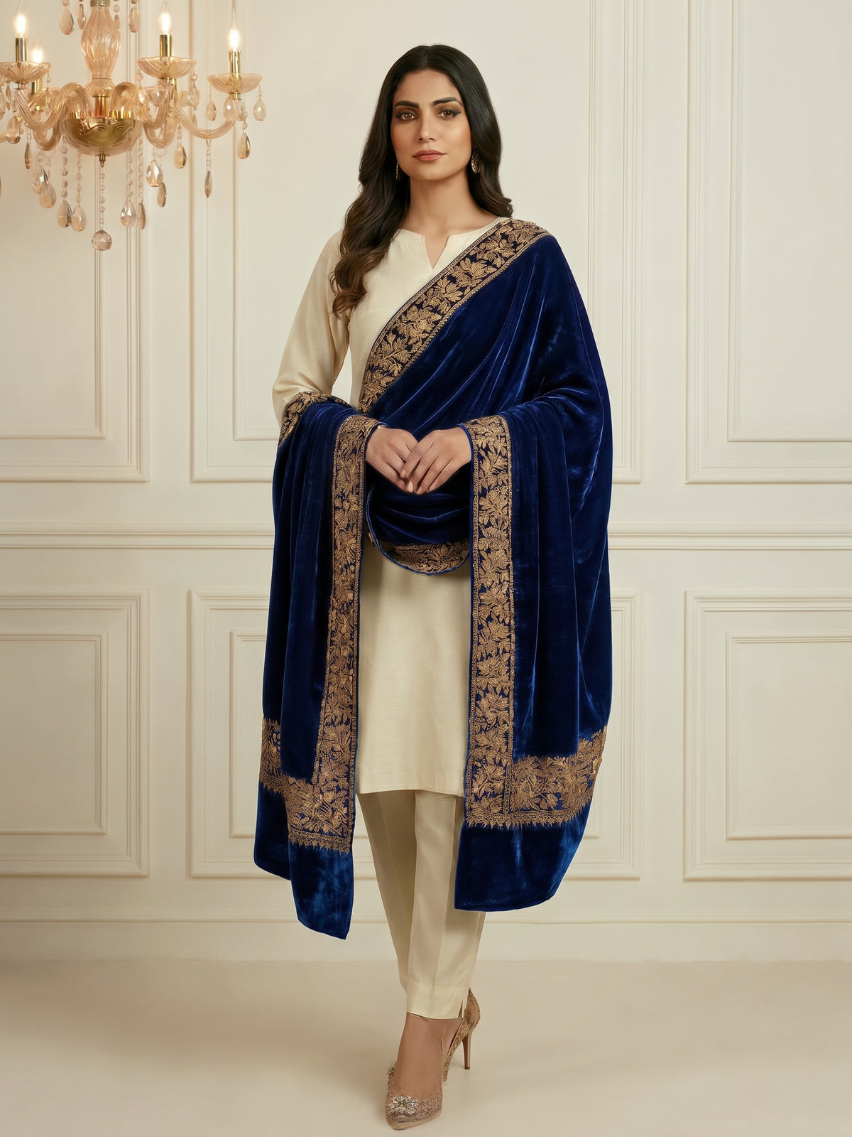 Velvet Shawl BFO-AZM