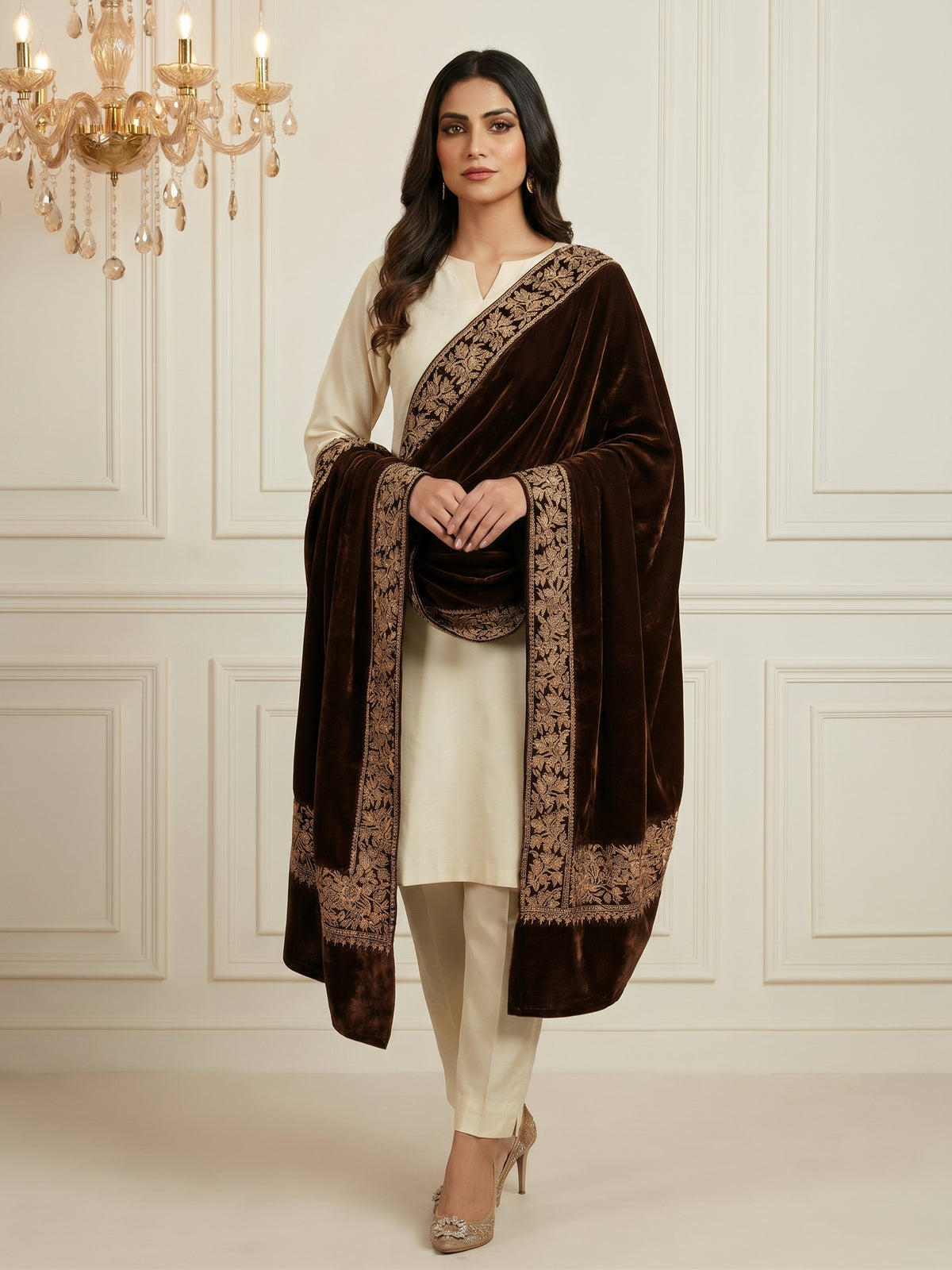 Velvet Shawl BFO-AZM