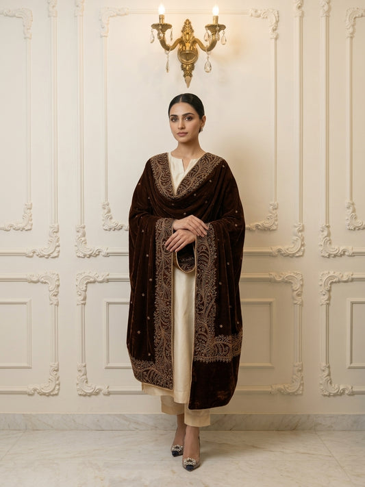 Velvet Shawl BFO-AZM