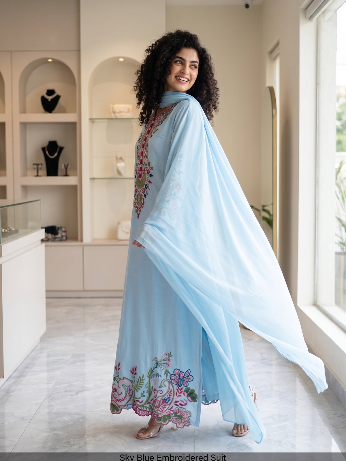 BFO XX - ETH-ADN Pure raw Silk kaftan 3pc fully Lined
