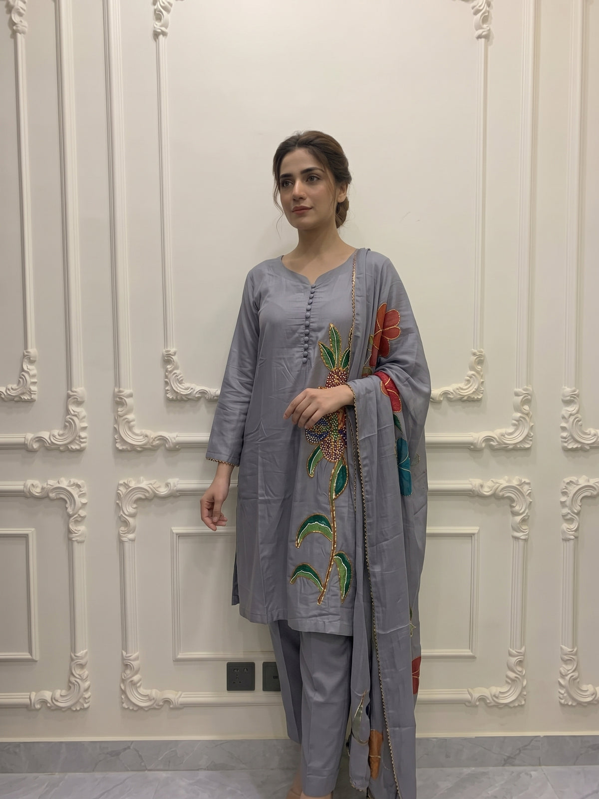 Pure Raw Silk 3Pc BFO-MNLS