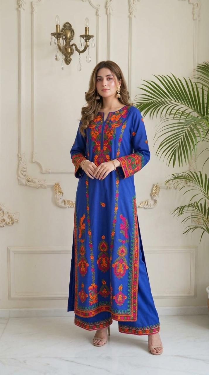 Linen Embroidered 2pc BFO-ILA