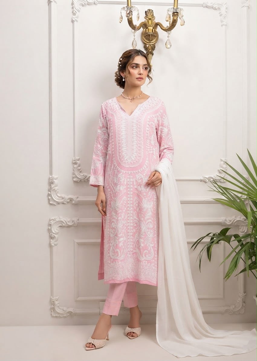 Linen Heavy Embriodery 2pc-BFO-EE-ILA
