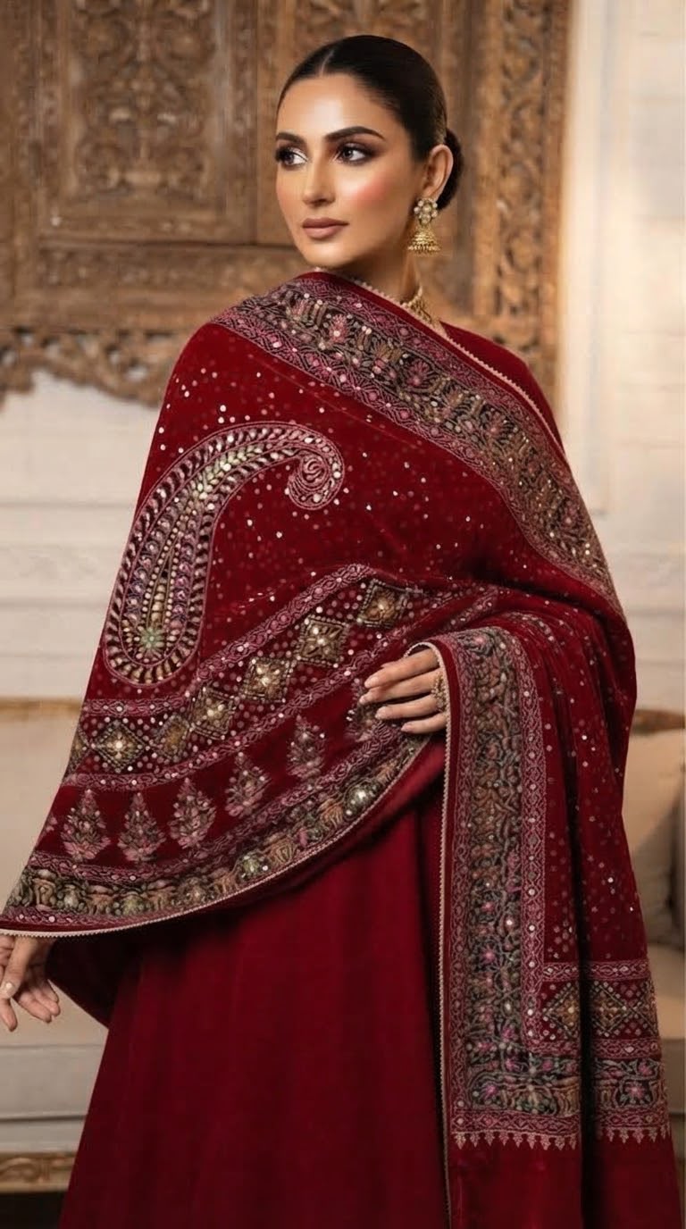 Velvet Shawl BFO-AZM