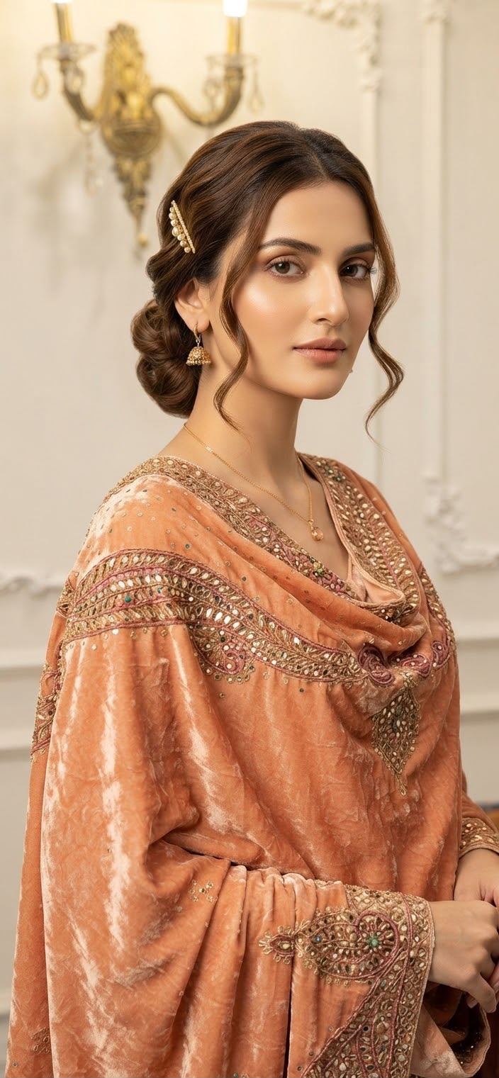 Velvet Shawl BFO-AZM