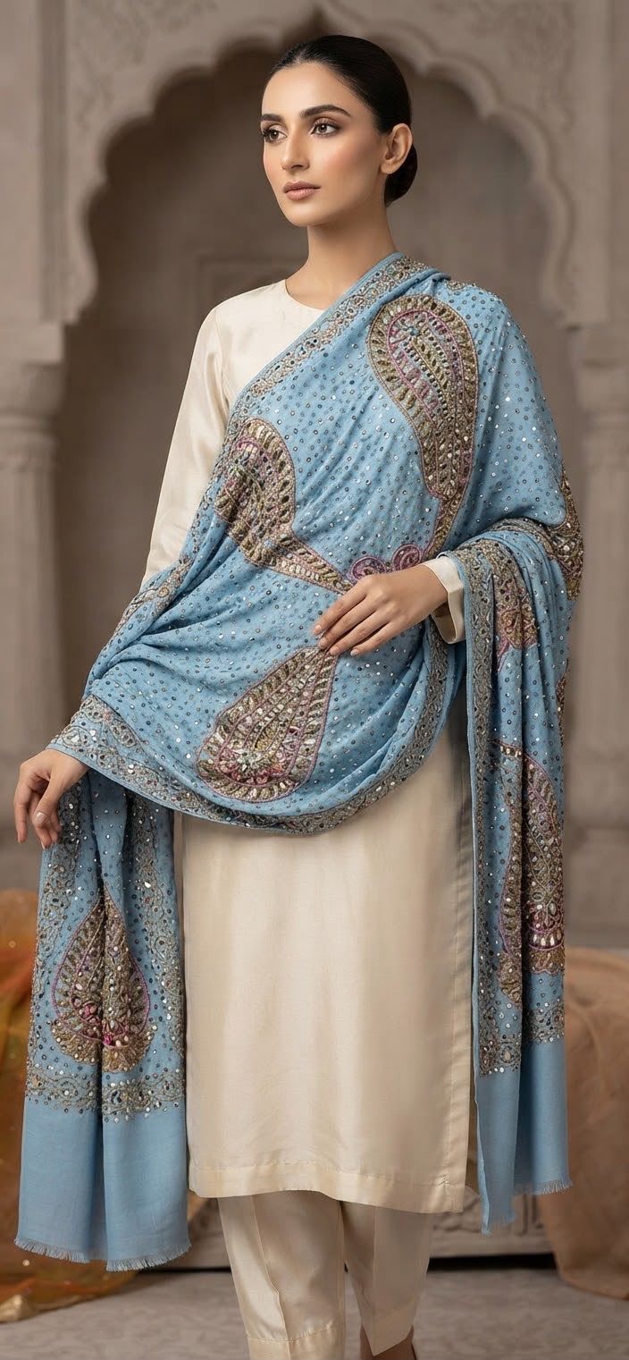 Velvet Shawl BFO-AZM