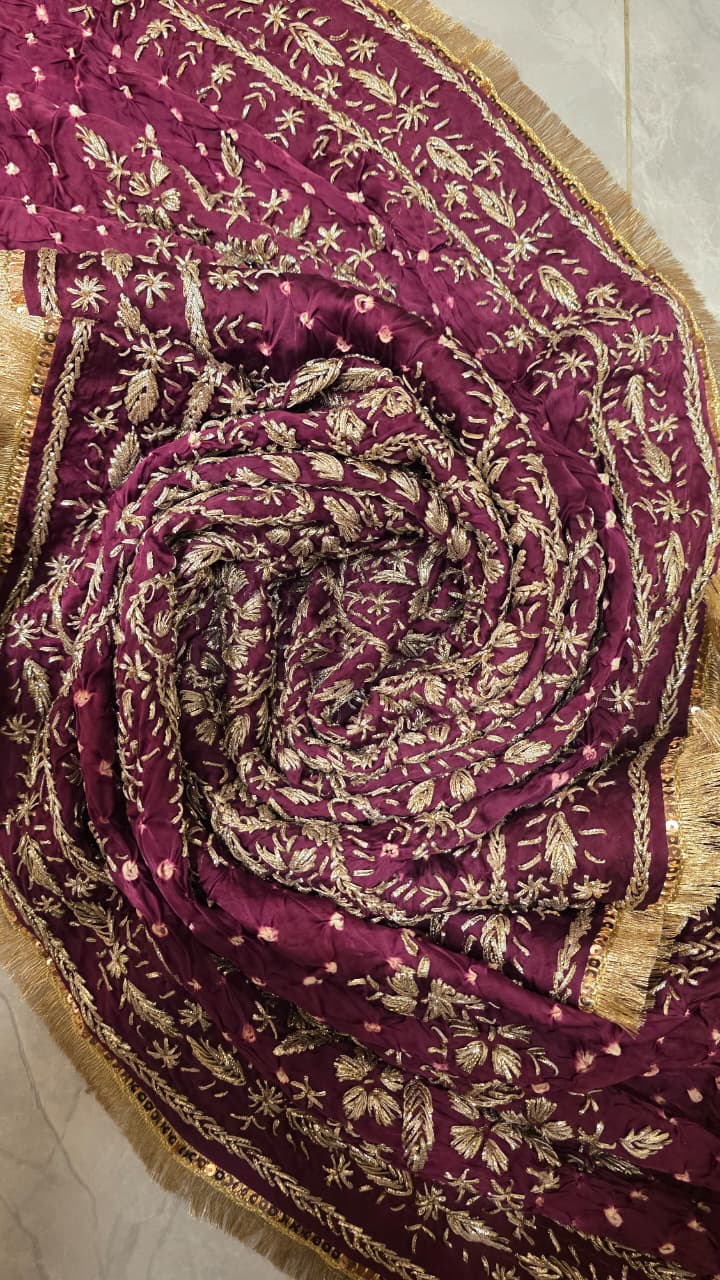 Pure Silk Indian Duppatta