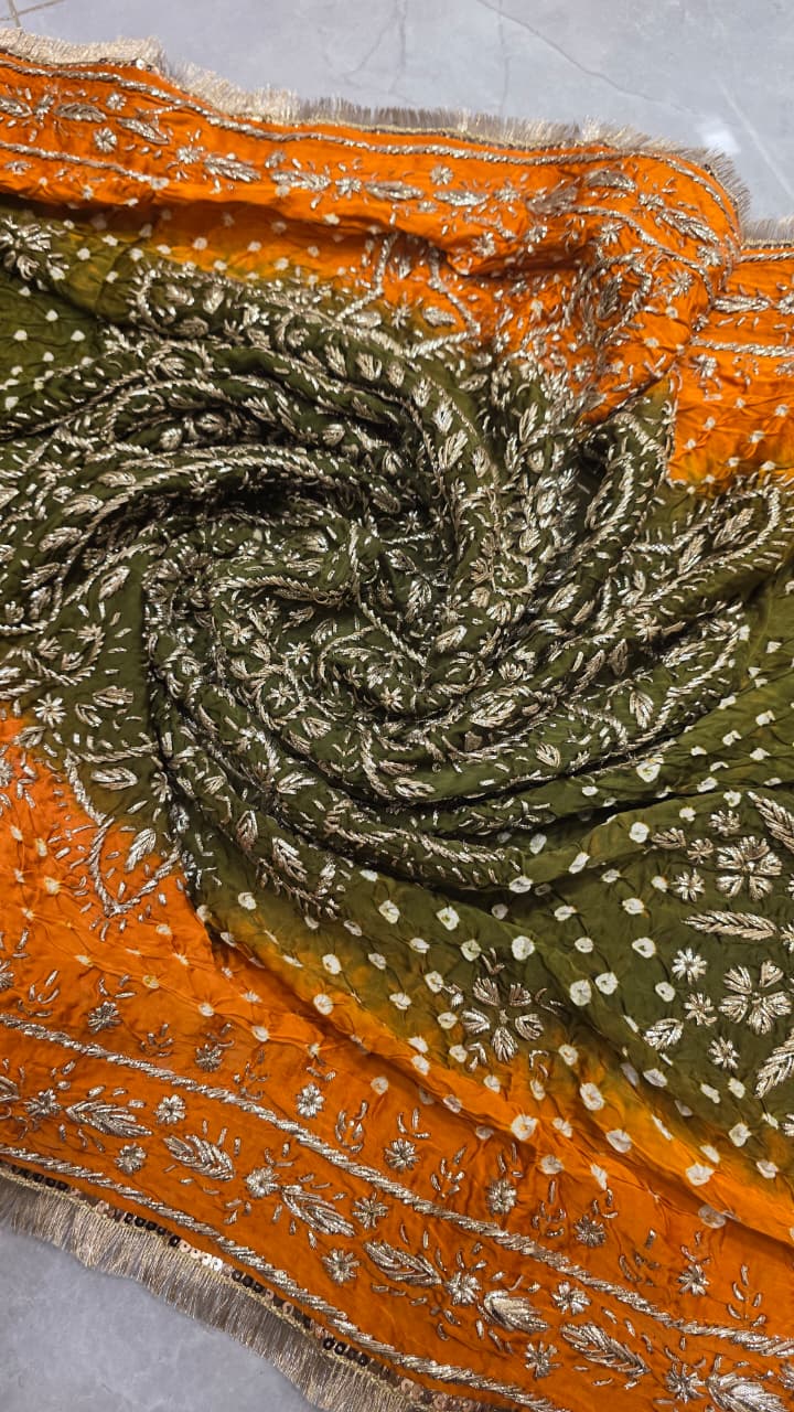 Pure Silk Indian Duppatta