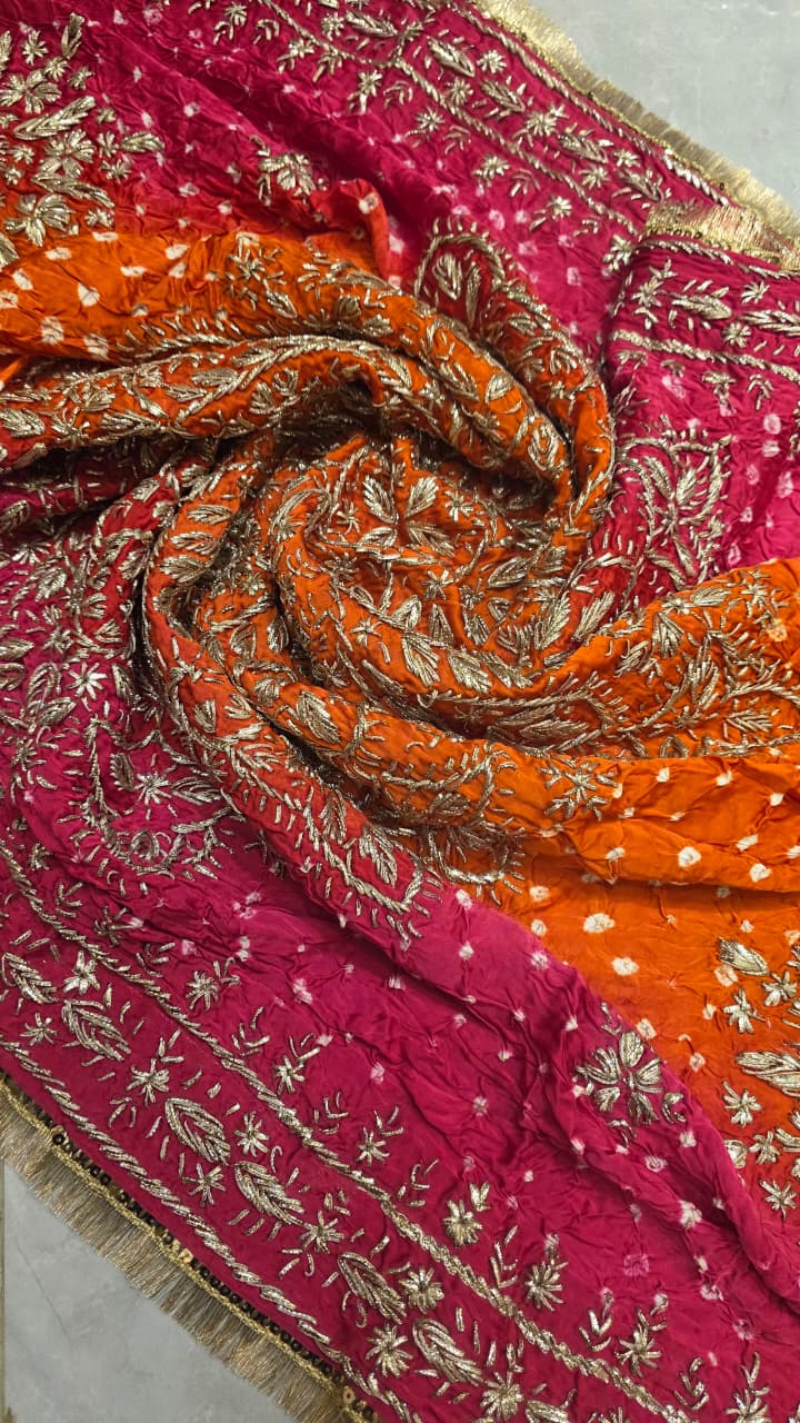 Pure Silk Indian Duppatta