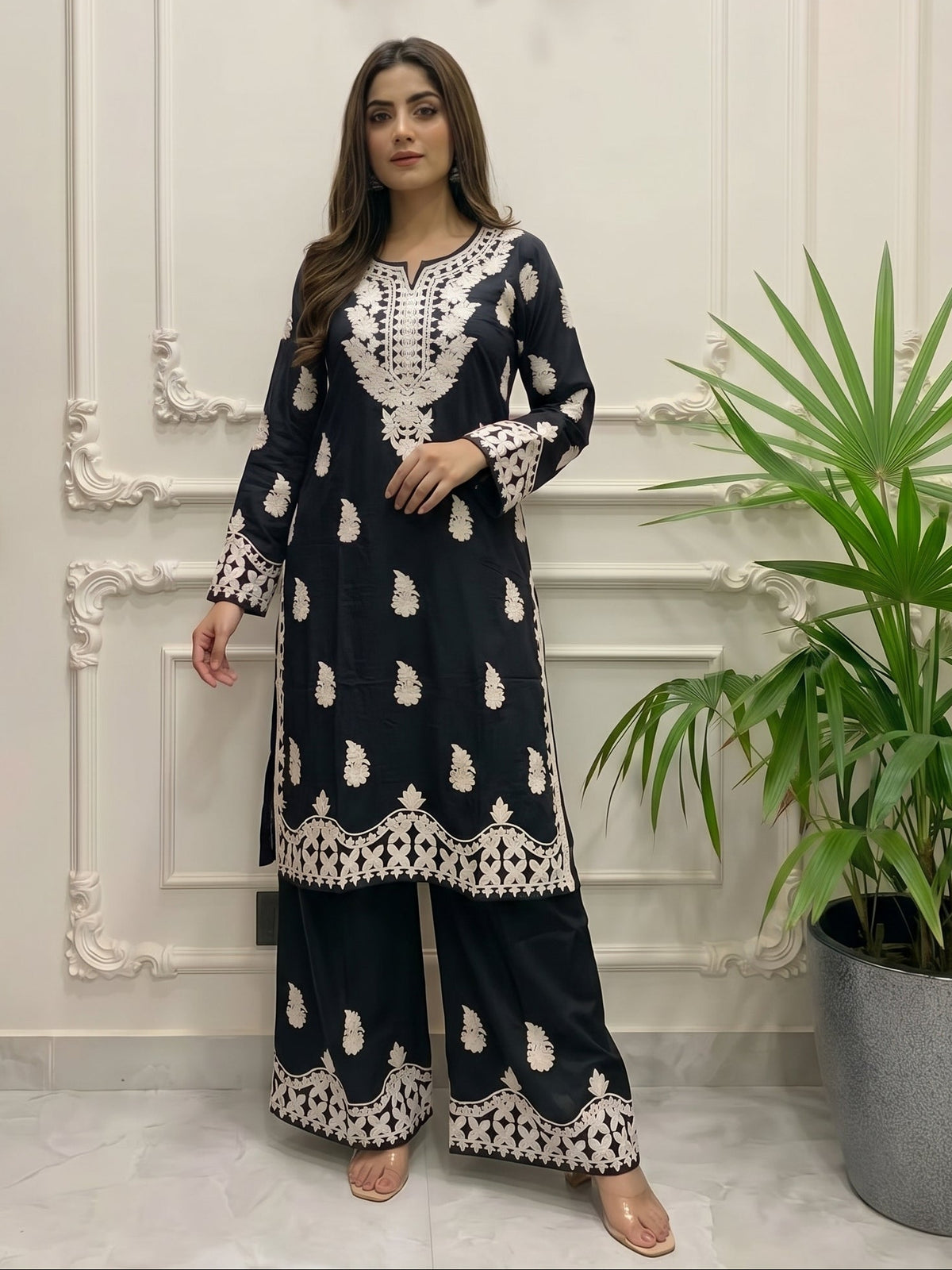 Linen Embroidered 2pc BFO-ILA