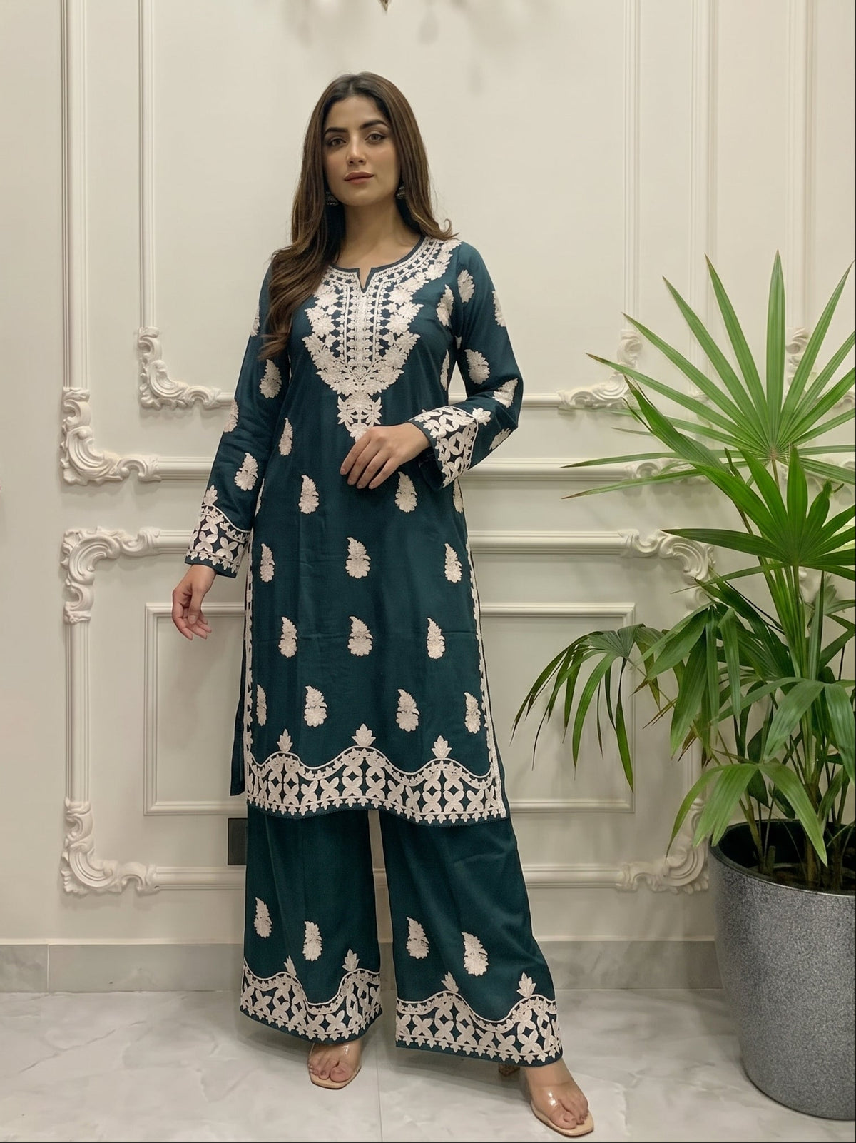 Linen Embroidered 2pc BFO-ILA