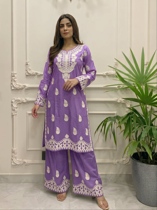 Linen Embroidered 2pc BFO-ILA