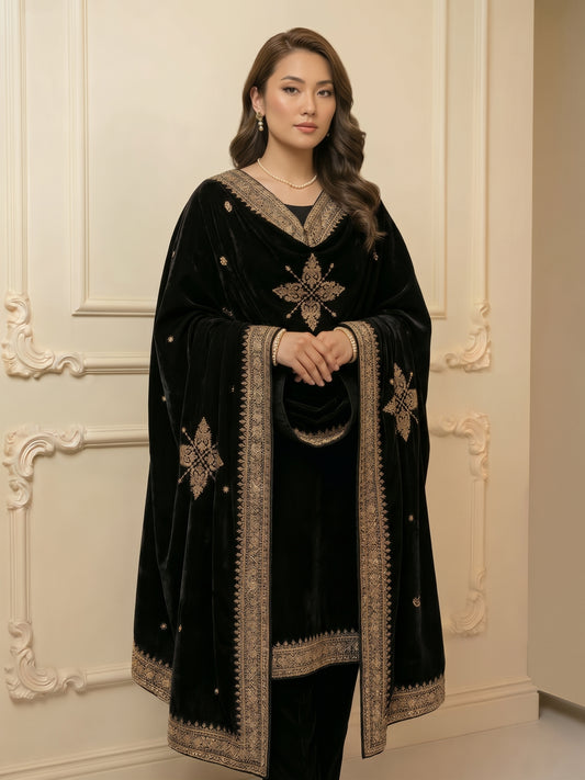 Velvet Shawl BFO-AZM