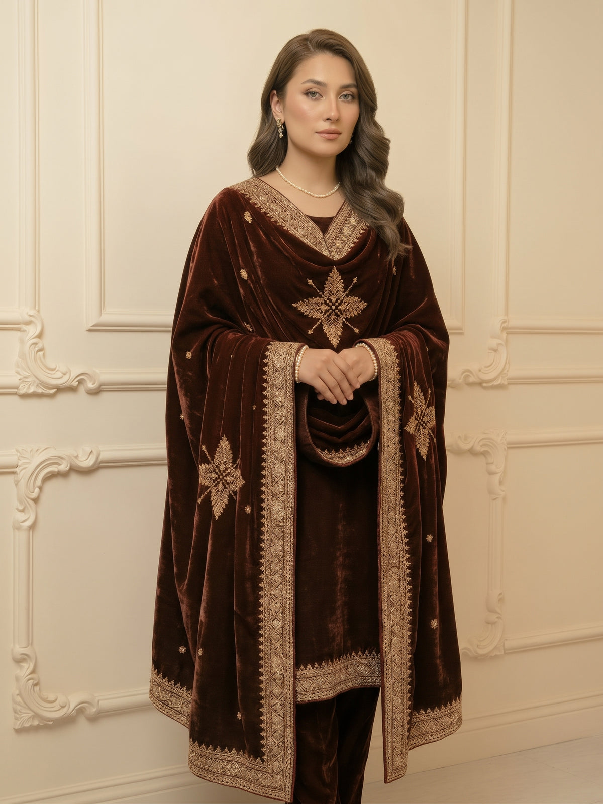 Velvet Shawl BFO-AZM