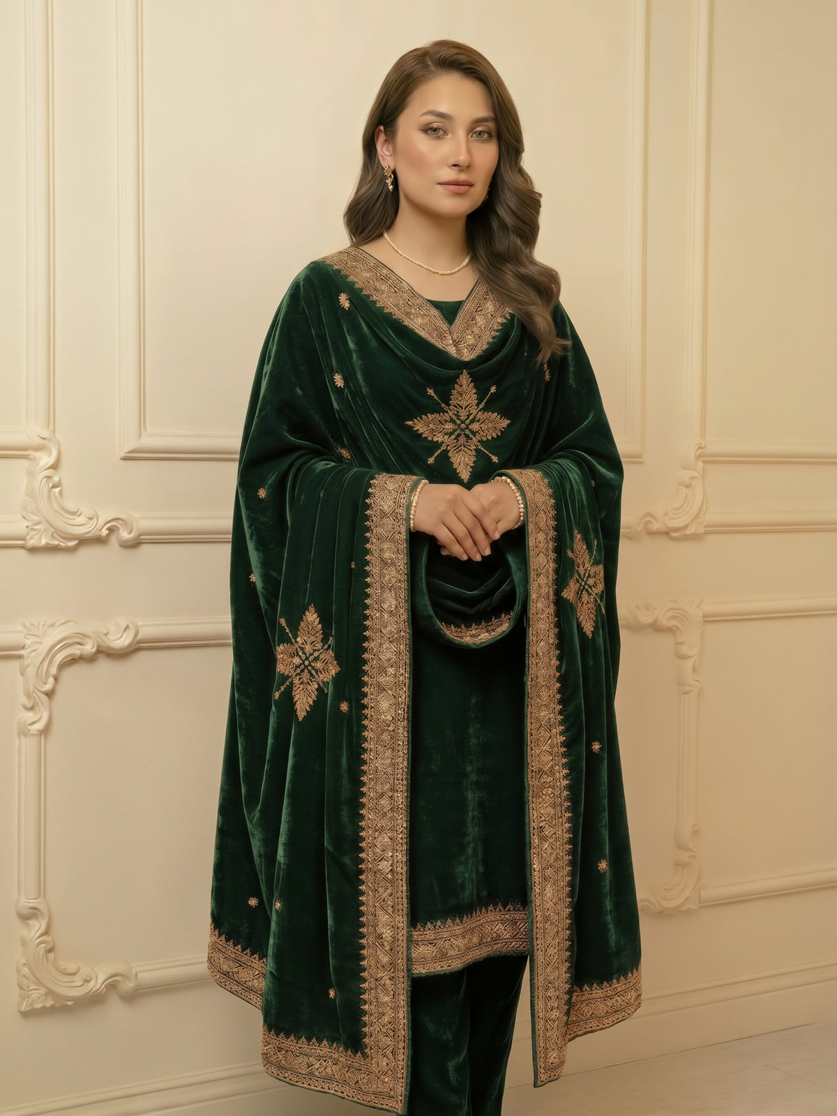 Velvet Shawl BFO-AZM